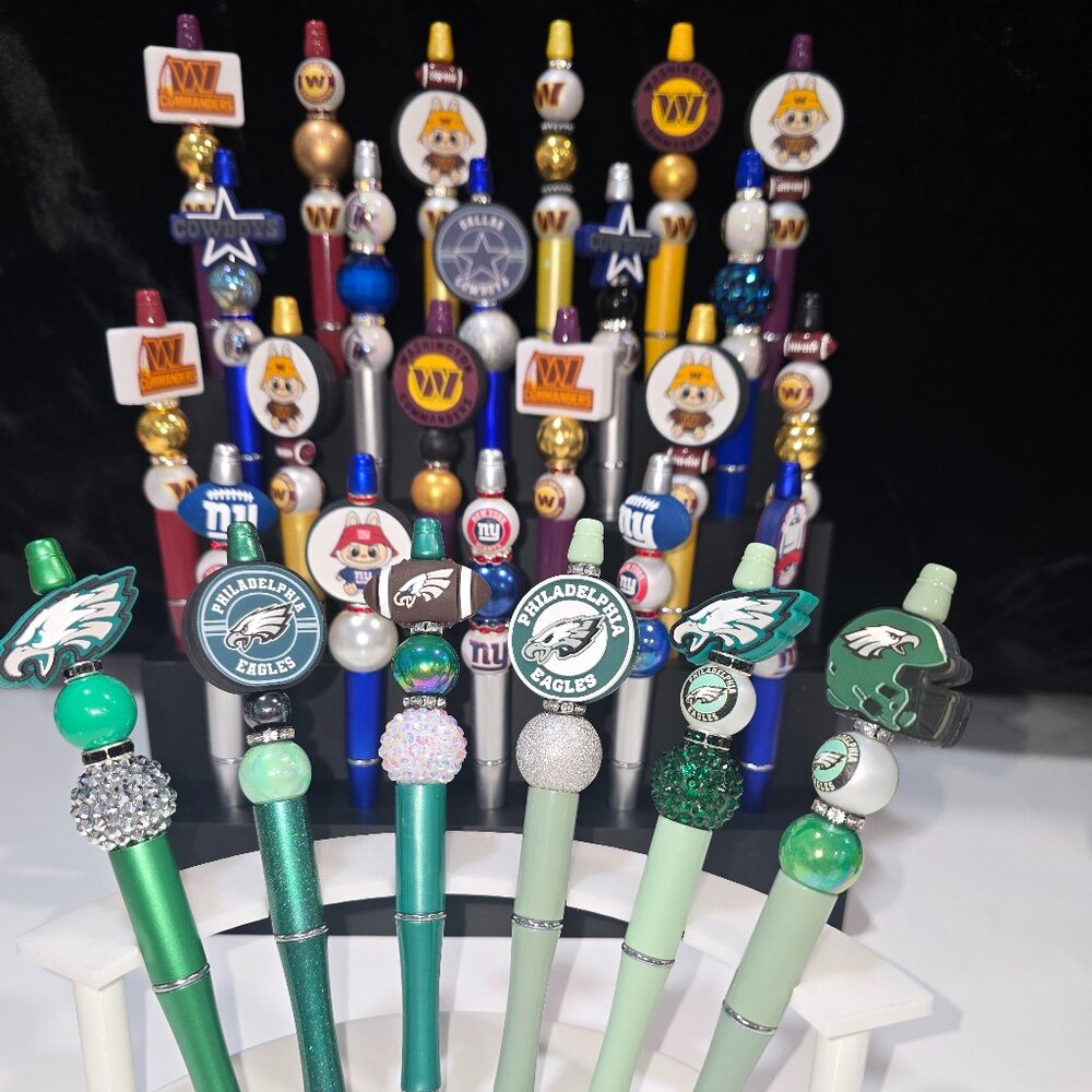Pick-a-Pretty Pen - FOOTBALL--NFC EAST Handcrafted by PenGwensPosh